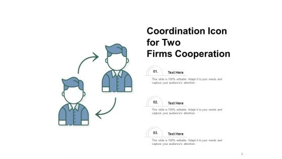 Team Cooperativeness Icon Business Collaboration Ppt PowerPoint Presentation Complete Deck