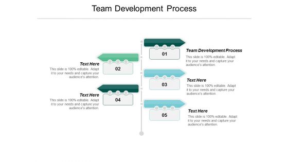 Team Development Process Ppt Powerpoint Presentation Professional Format Ideas Cpb