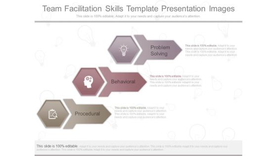 Team Facilitation Skills Template Presentation Images