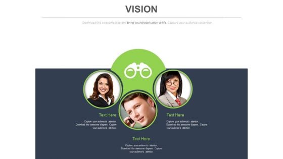 Team For Business Vision Planning Powerpoint Slides