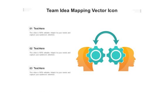 Team Idea Mapping Vector Icon Ppt PowerPoint Presentation Gallery Graphics Design PDF