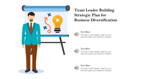 Team Leader Building Strategic Plan For Business Diversification Ppt PowerPoint Presentation Icon Show PDF