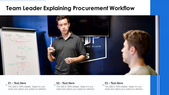 Team Leader Explaining Procurement Workflow Ppt Portfolio Microsoft PDF Team Leader Explaining Procurement Workflow Ppt Portfolio Microsoft PDF