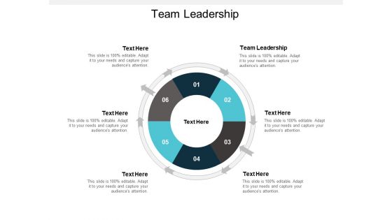 Team Leadership Ppt PowerPoint Presentation Professional Format Cpb