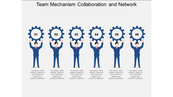 Team Mechanism Collaboration And Network Ppt Powerpoint Presentation Professional Visual Aids