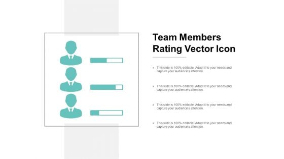 team members rating vector icon ppt powerpoint presentation gallery files