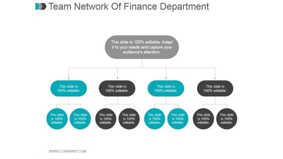 Team Network Of Finance Department Ppt PowerPoint Presentation Deck