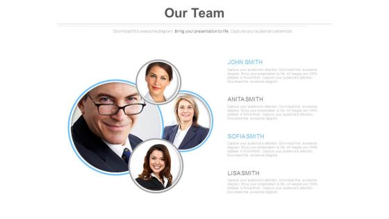 Team Of Professional People Powerpoint Slides