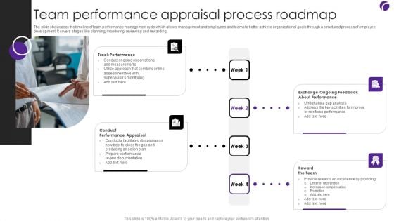 Team Performance Appraisal Process Roadmap Download PDF Team Performance Appraisal Process Roadmap Download PDF