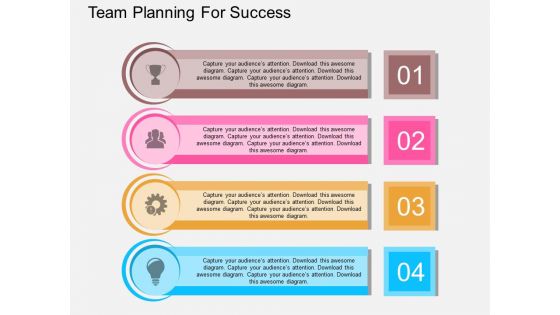 Team Planning For Success Powerpoint Template