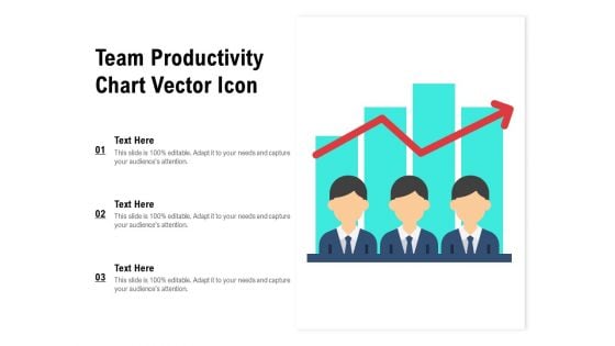 Team Productivity Chart Vector Icon Ppt PowerPoint Presentation Portfolio Themes