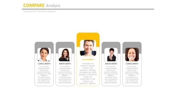 Team Profile Tags For Performance Comparison Powerpoint Slides Team Profile Tags For Performance Comparison Powerpoint Slides