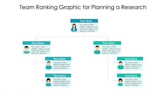 Team Ranking Graphic For Planning A Research Ppt PowerPoint Presentation Introduction PDF