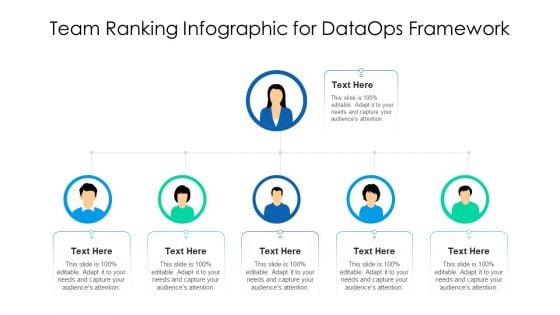 Team Ranking Infographic For Dataops Framework Ppt PowerPoint Presentation Pictures Files PDF