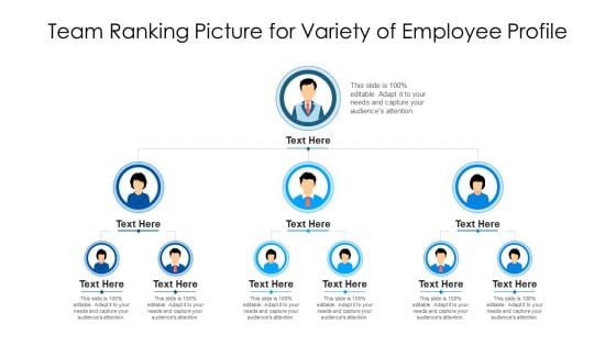 Team Ranking Picture For Variety Of Employee Profile Ppt PowerPoint Presentation Gallery Aids PDF