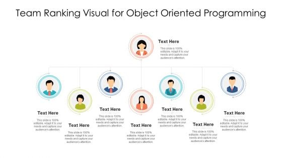 Team Ranking Visual For Object Oriented Programming Ppt PowerPoint Presentation Inspiration Background Images PDF