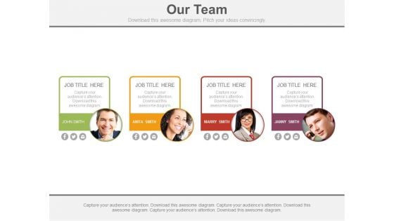 Team Represents The Spirit Of Company Powerpoint Slides