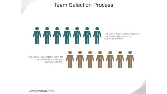 Team Selection Process Ppt PowerPoint Presentation Professional Good