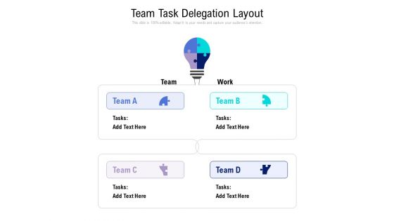 Team Task Delegation Layout Ppt PowerPoint Presentation File Gallery