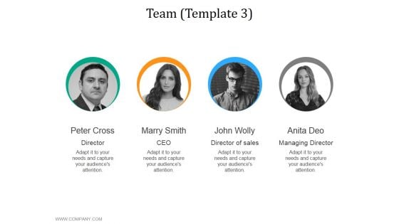 Team Template 3 Ppt PowerPoint Presentation Summary Graphics Example