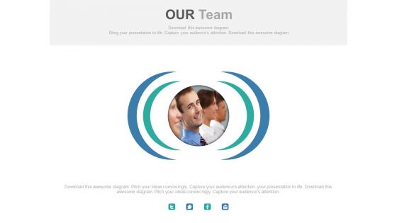 Team With Social Media Network Powerpoint Slides Team With Social Media Network Powerpoint Slides