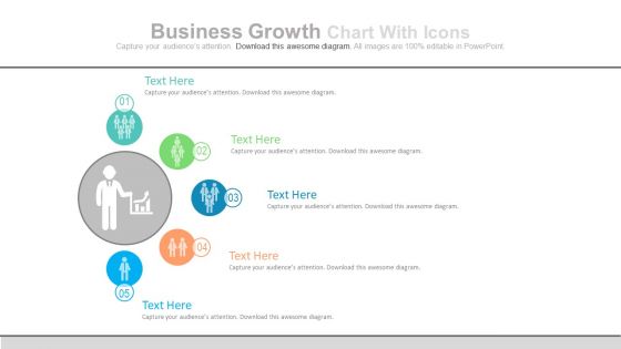 Team With Strategic Planning Icons PowerPoint Slides