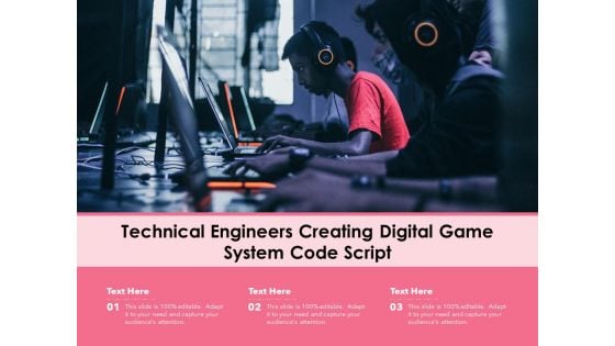 Technical Engineers Creating Digital Game System Code Script Ppt PowerPoint Presentation File Rules PDF