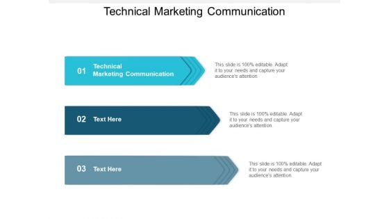 Technical Marketing Communication Ppt PowerPoint Presentation Layouts Templates Cpb