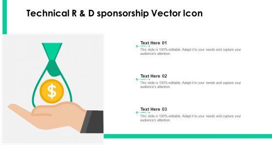 Technical R And D Sponsorship Vector Icon Ppt PowerPoint Presentation File Graphic Images PDF