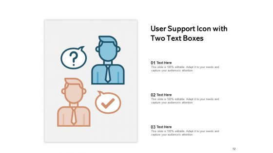 Technical Support Icon Customer Arrow Strategy Ppt PowerPoint Presentation Complete Deck