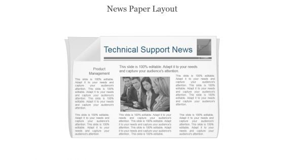 Technical Support News Ppt PowerPoint Presentation Shapes