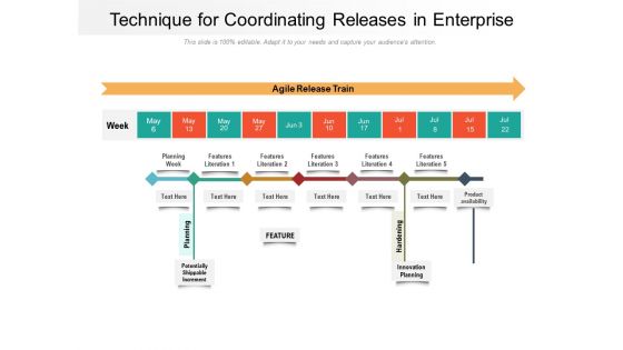 Technique For Coordinating Releases In Enterprise Ppt PowerPoint Presentation File Sample PDF