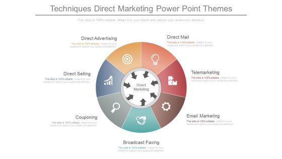 Techniques Direct Marketing Power Point Themes