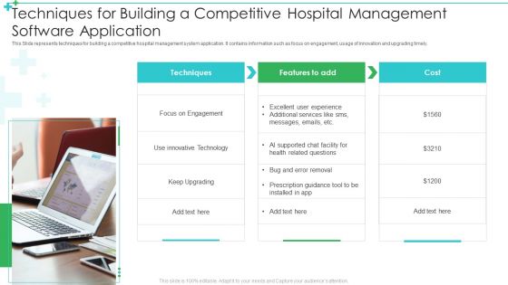 Techniques For Building A Competitive Hospital Management Software Application Designs PDF