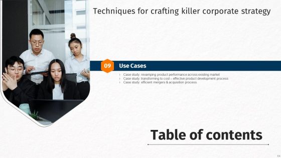 Techniques For Crafting Killer Corporate Strategy Ppt PowerPoint Presentation Complete Deck With Slides