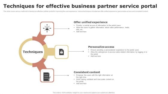Techniques For Effective Business Partner Service Portal Guidelines PDF