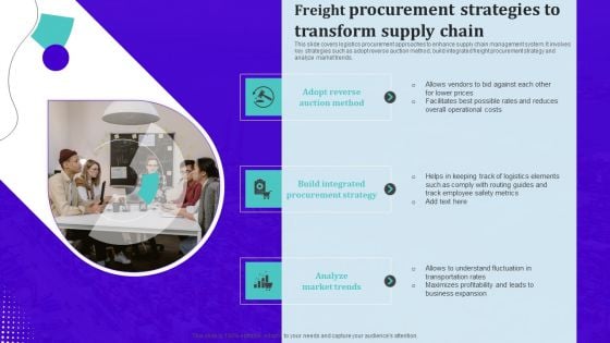 Techniques For Effective Supply Chain Management Freight Procurement Strategies To Transform Supply Chain Information PDF Techniques For Effective Supply Chain Management Freight Procurement Strategies To Transform Supply Chain Information PDF