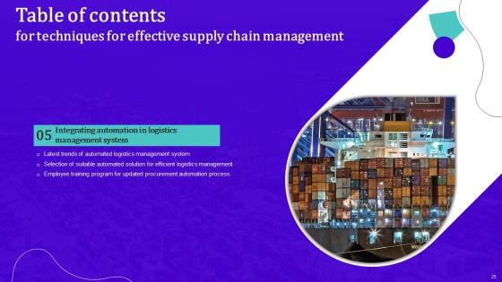 Techniques For Effective Supply Chain Management Ppt PowerPoint Presentation Complete Deck With Slides Slide25