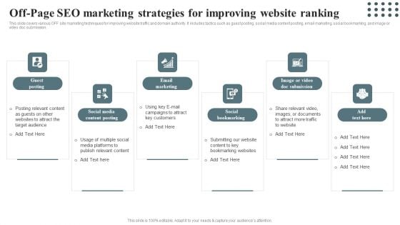 Techniques For Enhancing Buyer Acquisition Off-Page Seo Marketing Strategies For Improving Download PDF