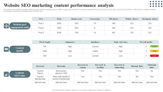 Techniques For Enhancing Buyer Acquisition Website Seo Marketing Content Performance Slides PDF Techniques For Enhancing Buyer Acquisition Website Seo Marketing Content Performance Slides PDF