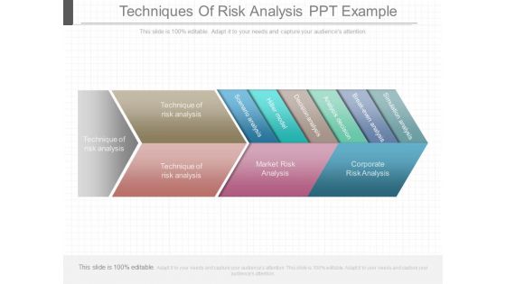 Techniques Of Risk Analysis Ppt Example