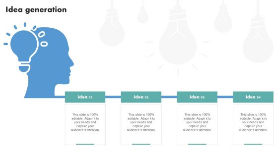 Techniques To Boost Brand Awareness Idea Generation Ppt File Portrait PDF