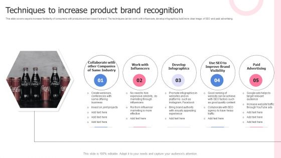 Techniques To Increase Product Brand Recognition Professional PDF