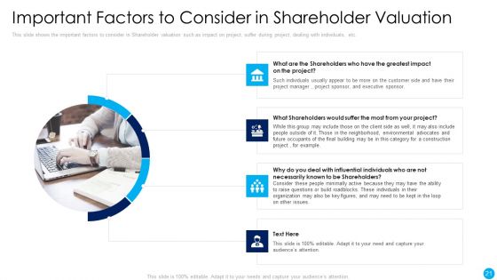 Techniques To Increase The Stakeholder Value Ppt PowerPoint Presentation Complete Deck With Slides