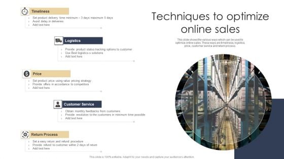 Techniques To Optimize Online Sales Rules PDF