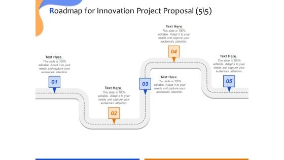 Technological Innovation Project Roadmap For Innovation Project Proposal Ppt Pictures Graphic Tips PDF