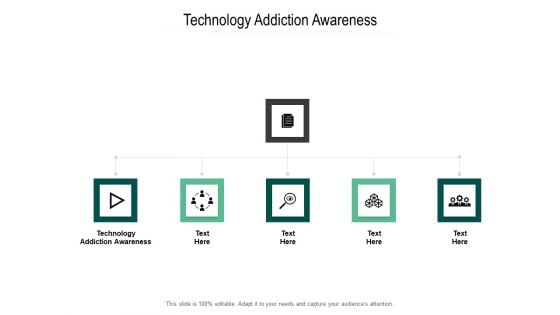 Technology Addiction Awareness Ppt PowerPoint Presentation Ideas Gallery Cpb Pdf