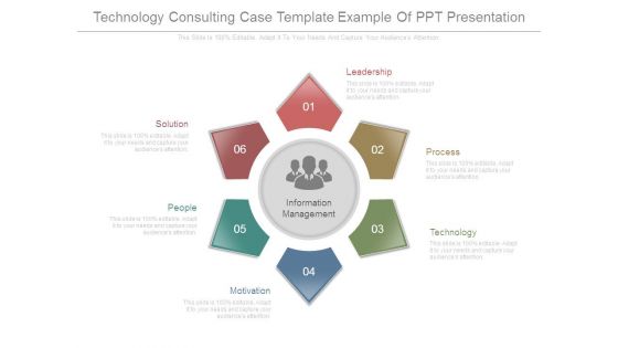 Technology Consulting Case Template Example Of Ppt Presentation
