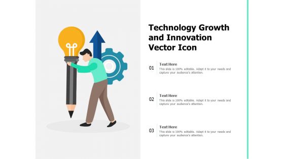 Technology Growth And Innovation Vector Icon Ppt PowerPoint Presentation File Formats PDF