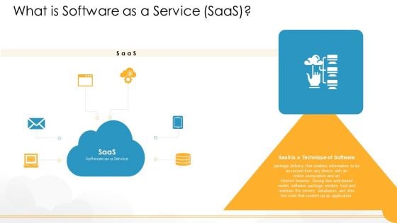 Technology Guide For Serverless Computing What Is Software As A Service Saas Device Download PDF